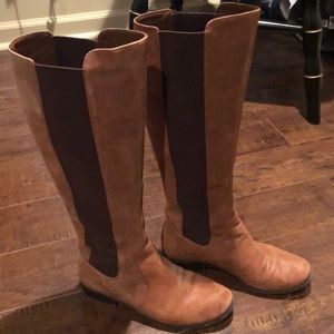 Jessica Simpson brown leather tall boots